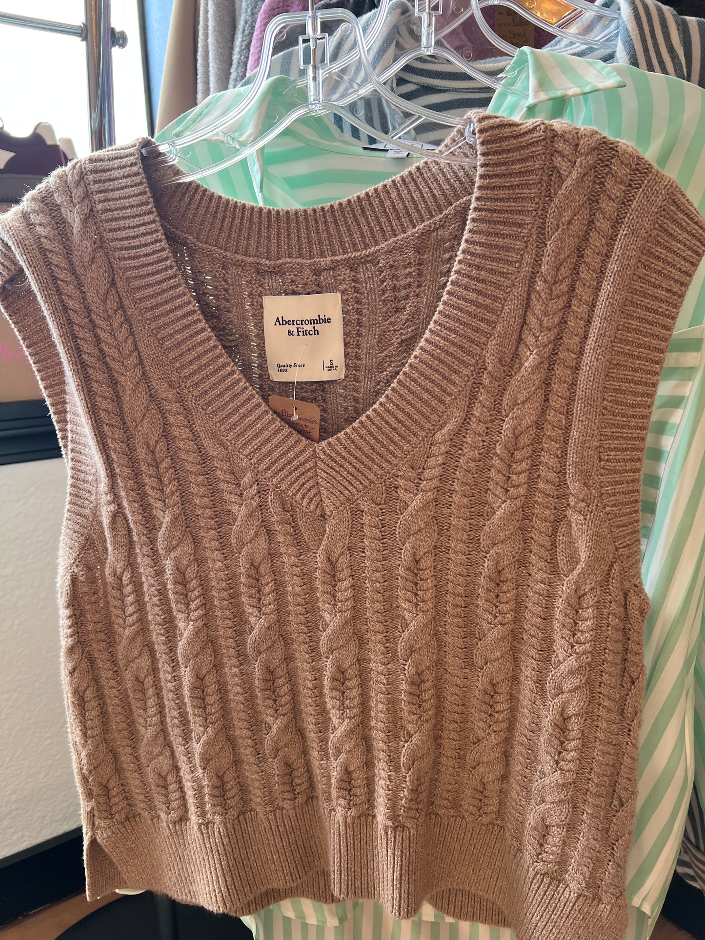 Abercrombie Sweater Vest Used