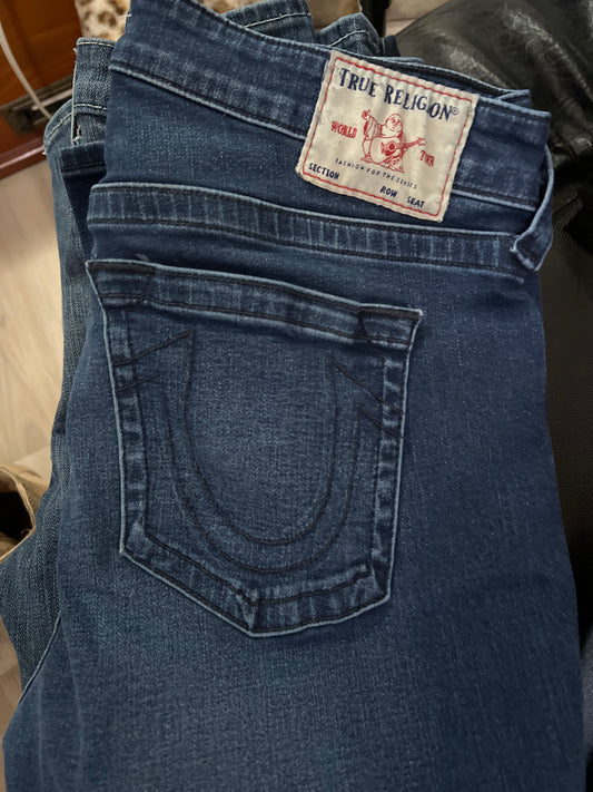 True Religion Mid Rise Skinny 33