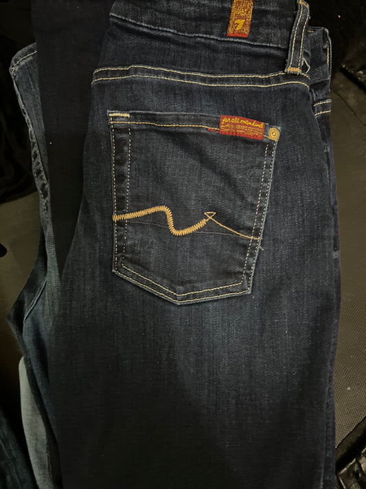 7 for all Mankind Bootcut Dark 28