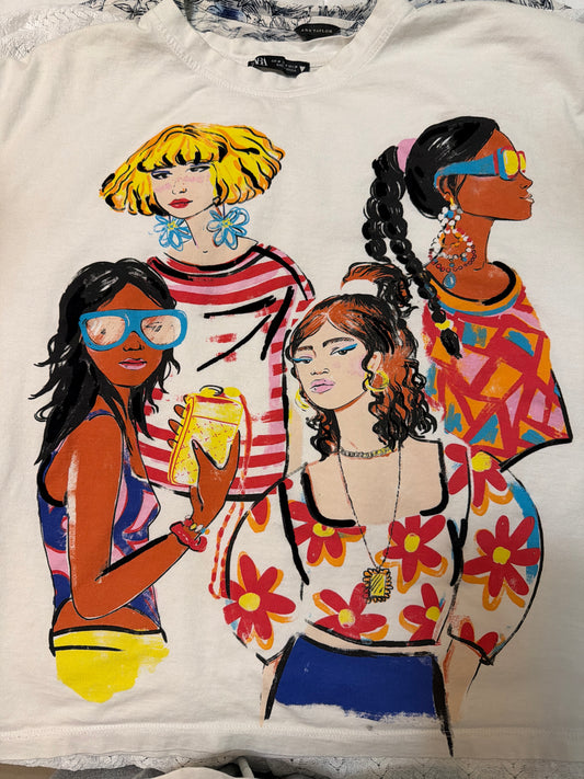 Zara Women T shirt M
